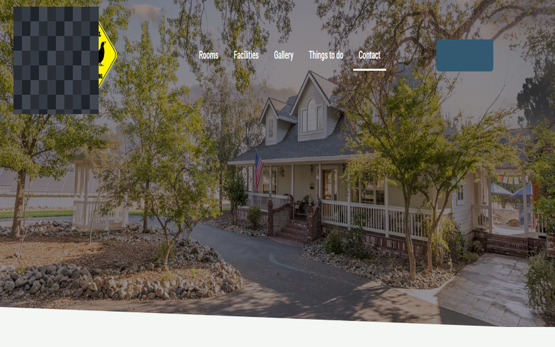 Residential community website screenshot - client identity redacted